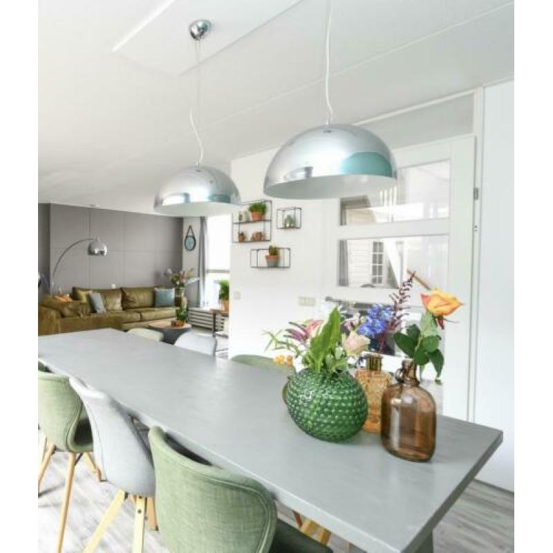 Hanglamp chrome 2 stuks
