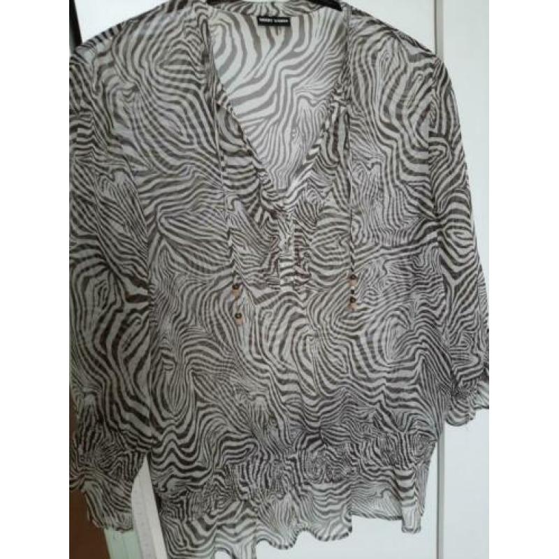 Gerry weber set maat 46 blouse en top