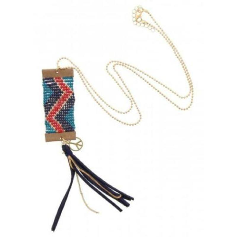 **Nieuw** Lange Ibiza boho kraaltjes ketting