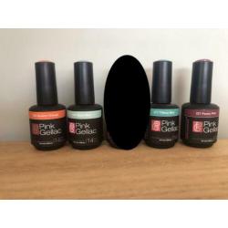 Pink Gellac 20 kleuren gellak nieuw of zgan gel nagellak
