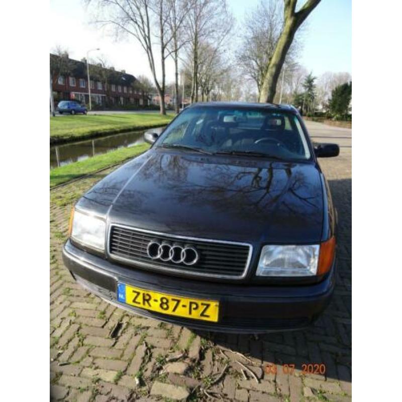 Audi 100 2.3 E 98KW/133 PK AUT U9 1991 Zwart