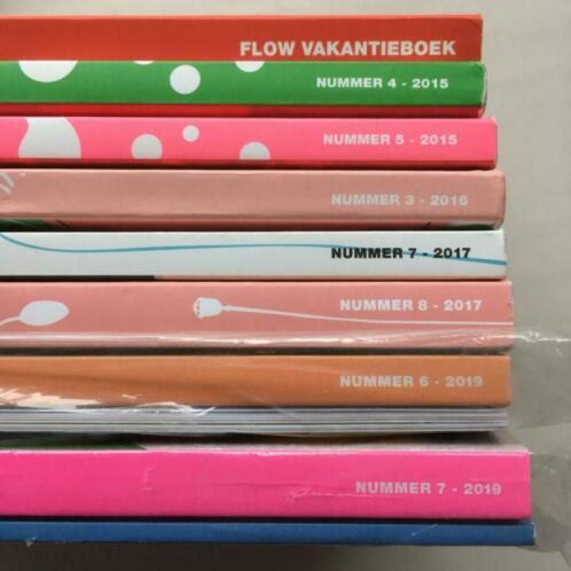 (146B)Flow 6-7 2019 NIEUW, 8 2017 met Flowkalender en meer