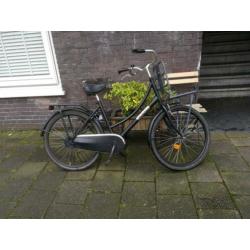 Popal Daily Duty meisjes Omafiets met slot, voordrager, bel