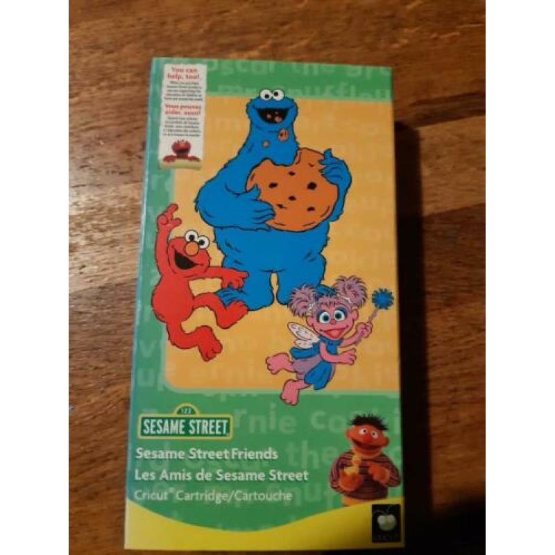Cricut cartridge sesame street - sesam straat
