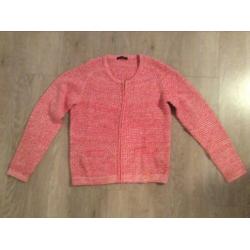 Prachtig GLOEDNIEUW rood vest River Woods mt.XL=42/44!!