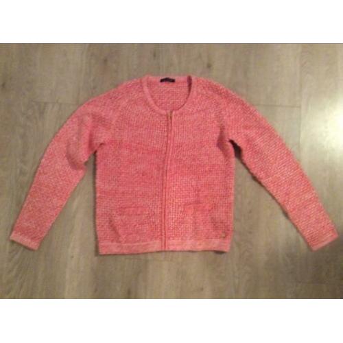 Prachtig GLOEDNIEUW rood vest River Woods mt.XL=42/44!!