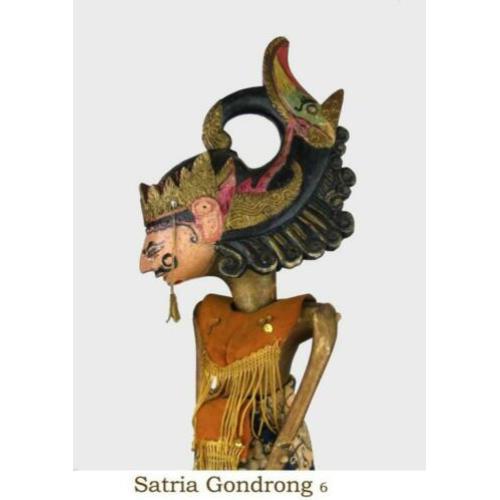 wajang / wayang golek pop Satria Gondrong 6