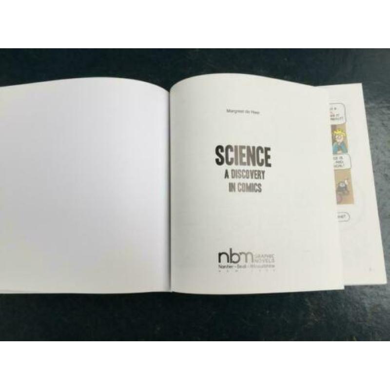 Science a Discovery in Comics Margreet de Heer 3e druk 2016.