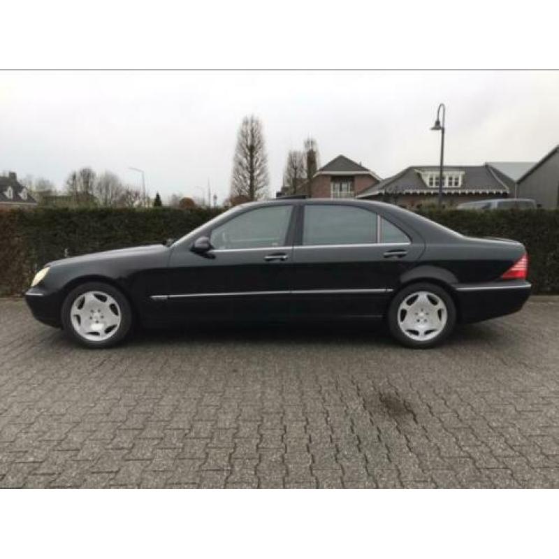 Mercedes S-Klasse 5.8 S600 Lang AUT 2000 Zwart origineel NL