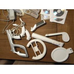 Nintendo Wii incl spellen en accessoires