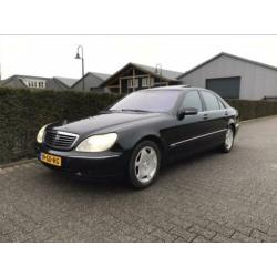 Mercedes S-Klasse 5.8 S600 Lang AUT 2000 Zwart origineel NL