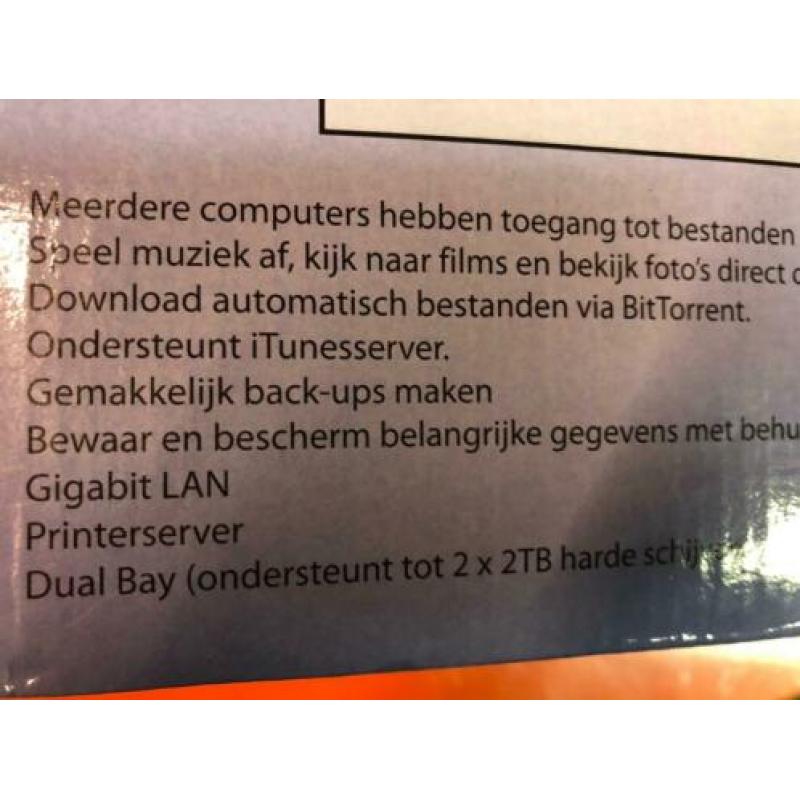 Dual Bay Nas-server. Nieuw.