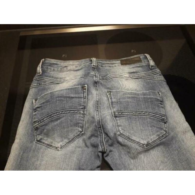 blauwe skinny jeans spijkerbroek mt S SUPERSTAR 36 zgan