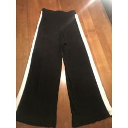 Zwarte tricot broek van Pull & Bear maat M