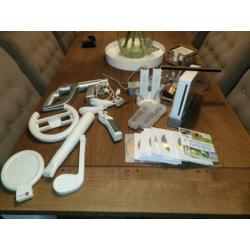 Nintendo Wii incl spellen en accessoires