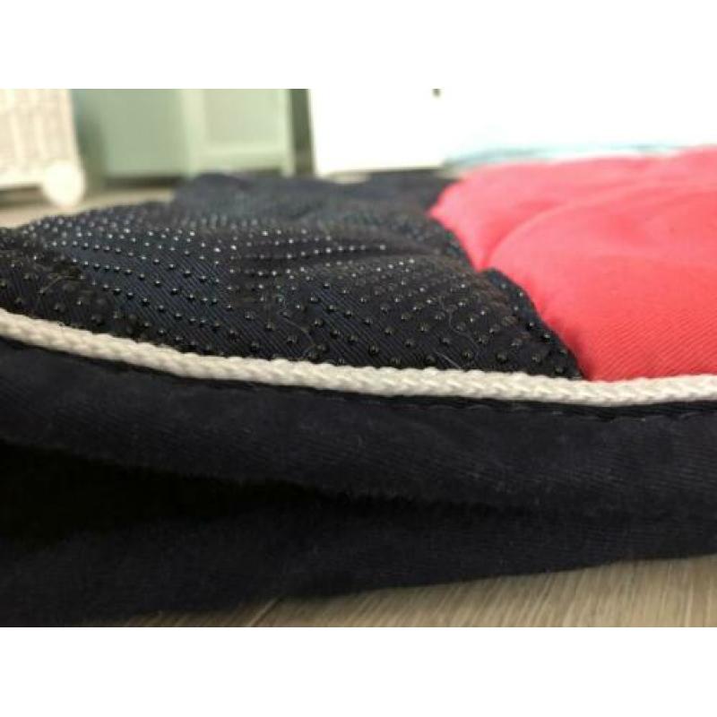 Zadeldek fougzanza roze maat full