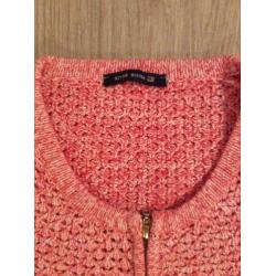 Prachtig GLOEDNIEUW rood vest River Woods mt.XL=42/44!!