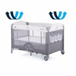 Campingbedje met co-sleeper functie nu €98 incl levering 080