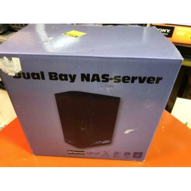 Dual Bay Nas-server. Nieuw.