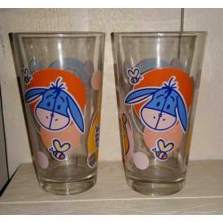 Disney grote longdrink glazen Winnie the Pooh & Vrienden