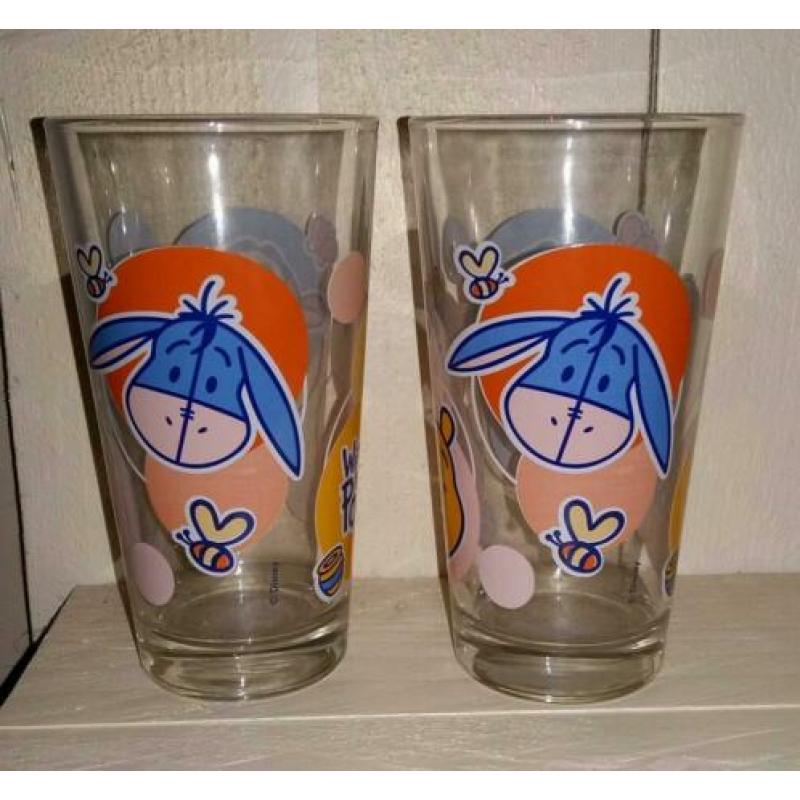 Disney grote longdrink glazen Winnie the Pooh & Vrienden