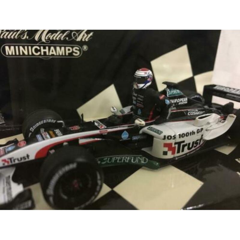 ? Jos Verstappen 100th GP 1:43 Minardi PS03 400030119