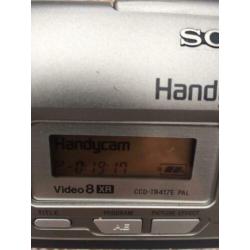 Sony videocamera handycam V8 en Hi8 digitaliseren TR417E