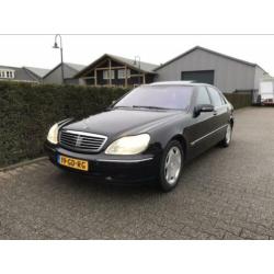 Mercedes S-Klasse 5.8 S600 Lang AUT 2000 Zwart origineel NL