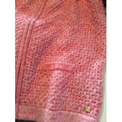 Prachtig GLOEDNIEUW rood vest River Woods mt.XL=42/44!!