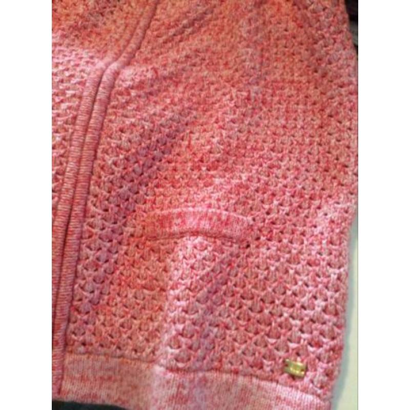 Prachtig GLOEDNIEUW rood vest River Woods mt.XL=42/44!!