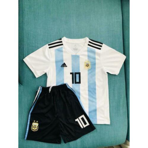 Argentinië Lionel Messi 10 Tenue Adidas Climacool Maat 152