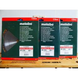 Metabo KS 216 M Afkortzaag - 1350W + 3 extra zaagbladen (Nw)