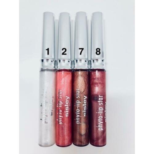 Nieuw Sisleya Phyto Lip Star Lipgloss testers