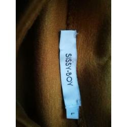Jurk Sissy Boy maat L / 40 oker geel