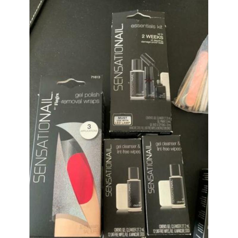 Sensationnail nagel set, met 18 kleurtjes