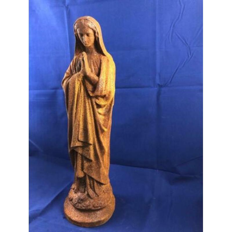 Madonna, Maria, gietijzeren beeld.