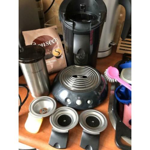 Verkocht- Senseo koffiezetapparaat zwart