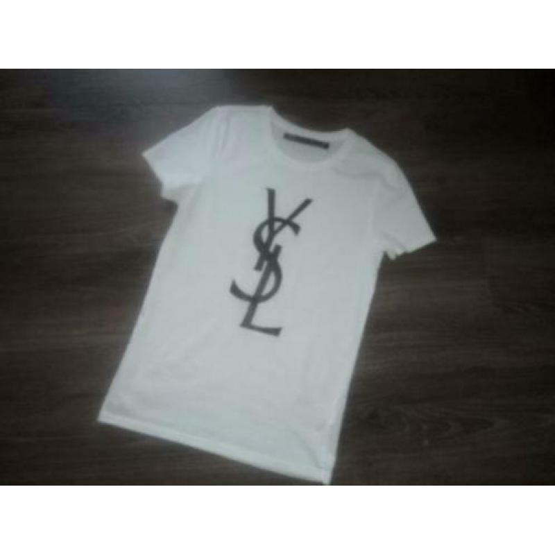 **Ysl heren t-shirt zwart,wit ,grijs,groen nieuw **