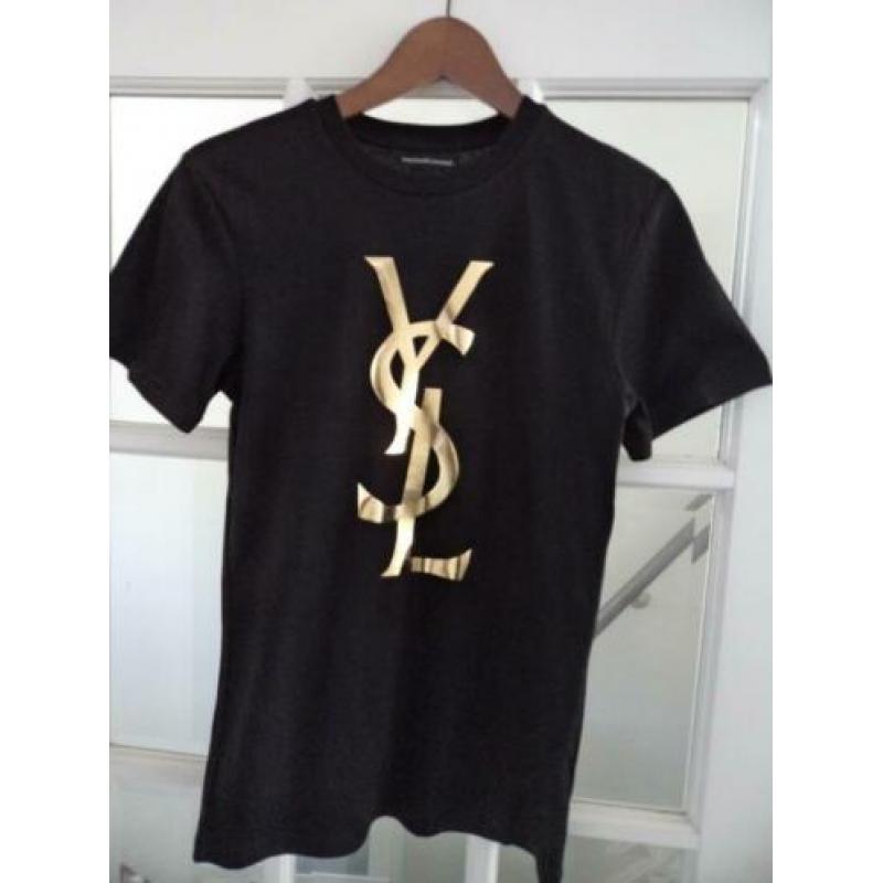 **Ysl heren t-shirt zwart,wit ,grijs,groen nieuw **