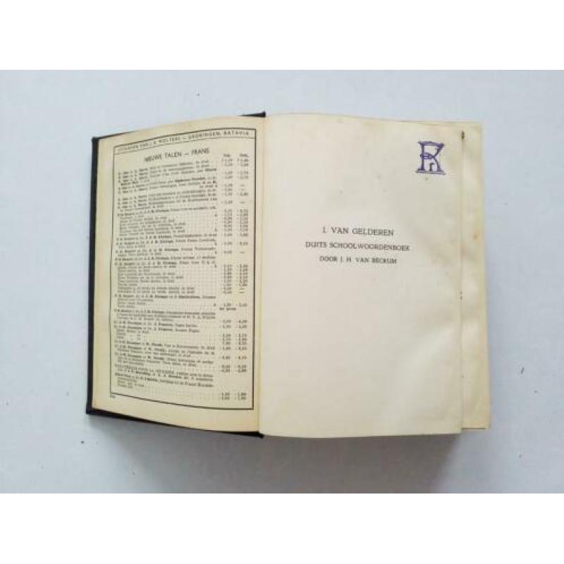 Schoolwoordenboek Duits - Wolters 1939