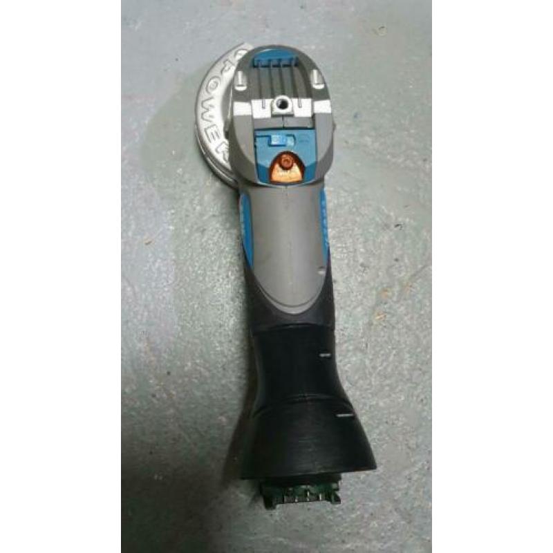 Accu slijp machine. Met Bosch lithium accu 18 volt
