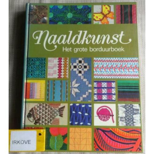 NAALDKUNST HET GROTE BORDUURBOEK * Nieuwstaat *