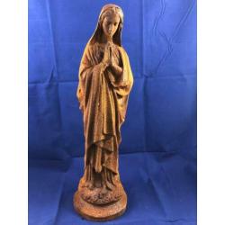 Madonna, Maria, gietijzeren beeld.