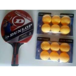 Dunlop Evolution 3500 Table Tennis Bat & 12 balls--€19.95-