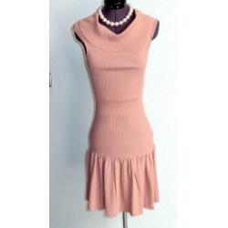 Lente! GUESS by Marciano mooie nude-roze jurk 3 38 40 M