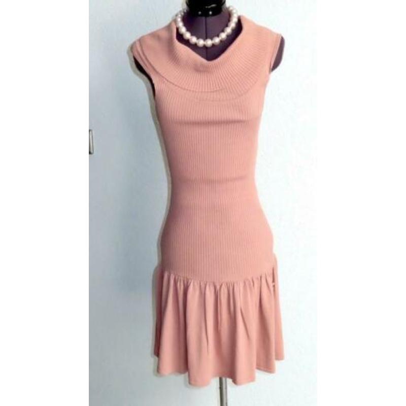 Lente! GUESS by Marciano mooie nude-roze jurk 3 38 40 M