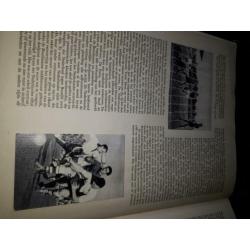 Oud plaatjesboek "olympische spelen"