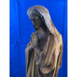 Madonna, Maria, gietijzeren beeld.