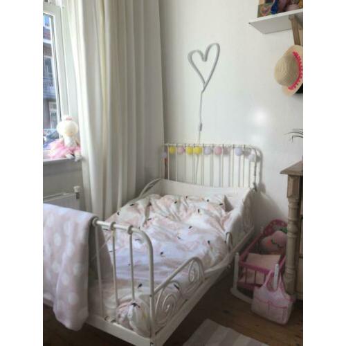 Lief Peuterbed (uitschuifbaar tot 1persoons bed)- IKEA - wit