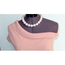 Lente! GUESS by Marciano mooie nude-roze jurk 3 38 40 M